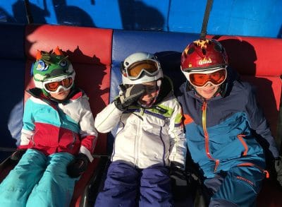 Skifahren mit Kindern im Allgäu Kleinwalsertal