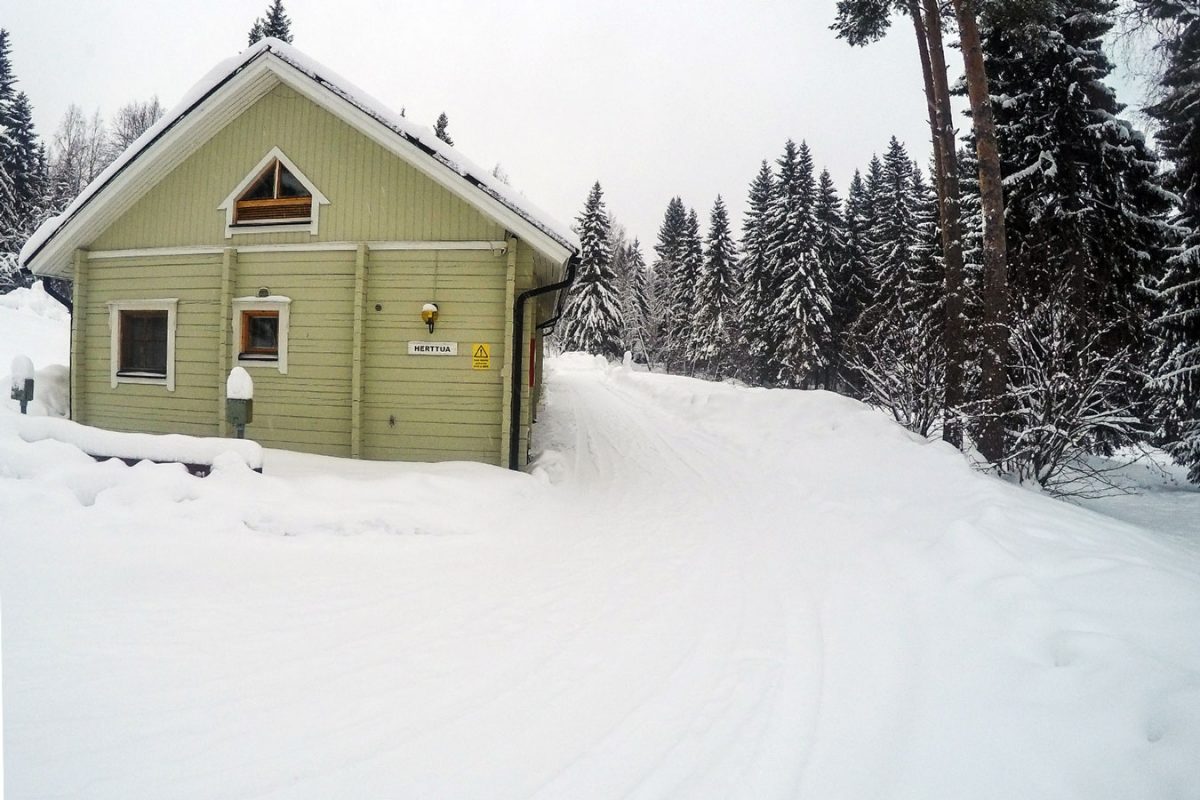 Unsere Cottages in Vuokatti - Skifahren in Finnland