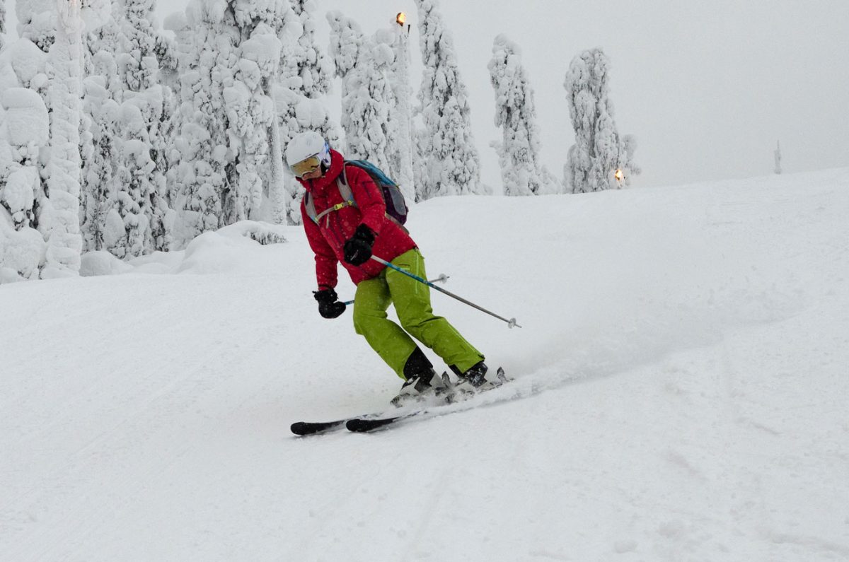 Skifahren in Finnland